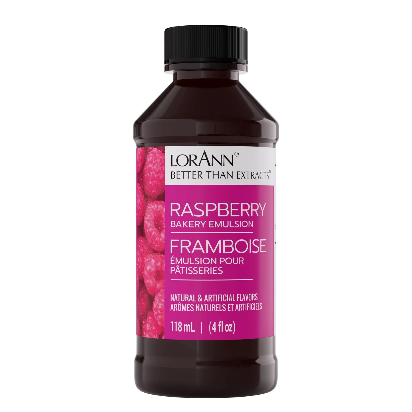 LorAnn Raspberry Bakery Emulsion, 4 oz - Intense Raspberry Flavour Extract for Baking, Cookies, Cupcakes, Frosting, Ice Cream, Smoothies and Beverage - Vegan, Gluten, Sugar, and Nut Free (Copy) (Copy) (Copy) (Copy)