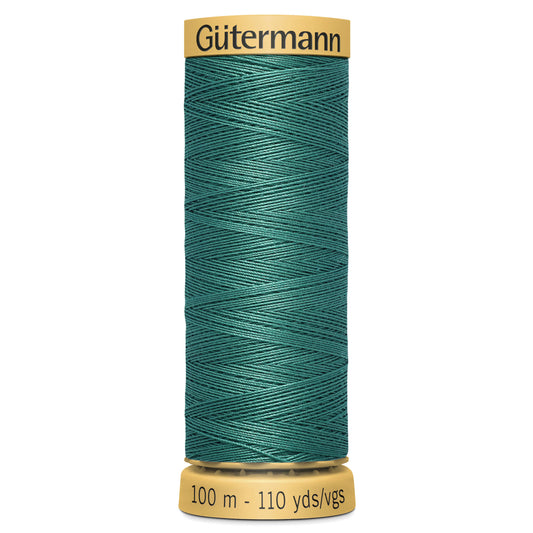 Gutermann Natural Cotton Thread 110yd Deep Forest Green