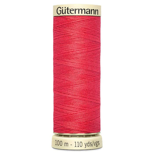 Gutermann Natural Cotton Thread 110yd Coral Red