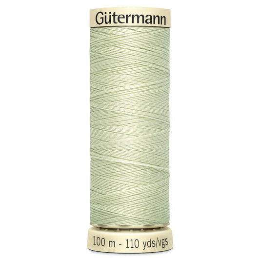 Gutermann Natural Cotton Thread 110yd Light Green