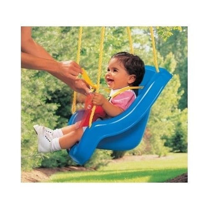 Little Tikes Baby Boy Outdoor Swing Portable Hanging Toddler Rocker Blue New Toddler Swing