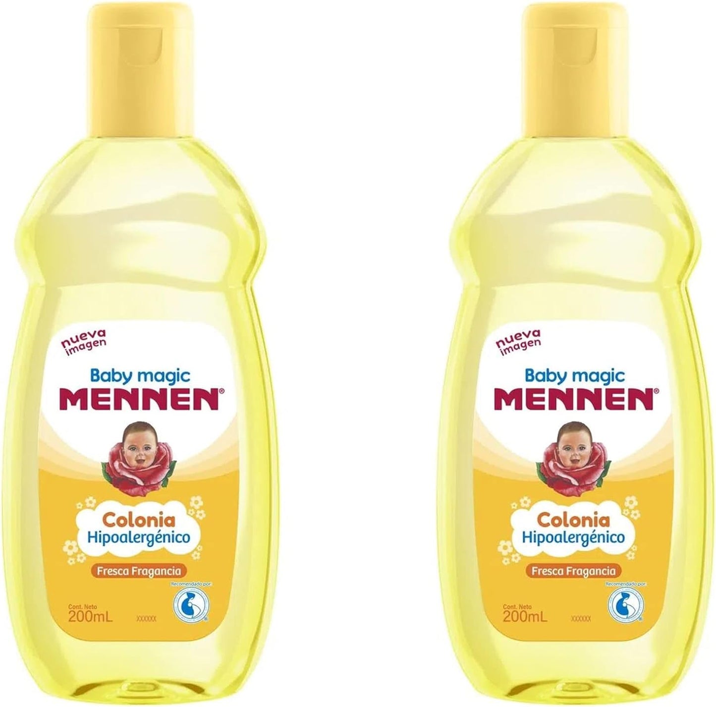 Baby Magic 2 Mennen Cologne 6.76 Fl Oz (2 Colonias Mennen Para Bebe 200 Ml)