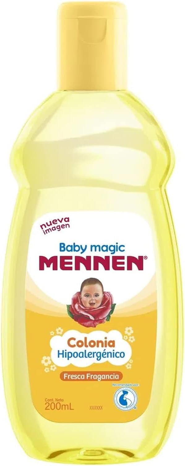 Baby Magic 2 Mennen Cologne 6.76 Fl Oz (2 Colonias Mennen Para Bebe 200 Ml)