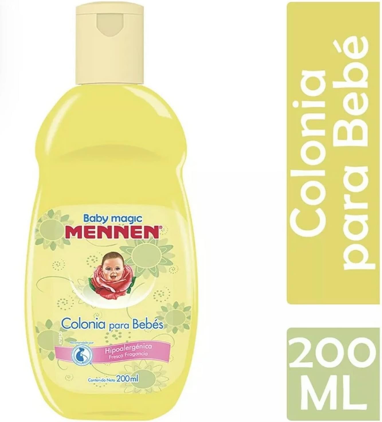 Baby Magic 2 Mennen Cologne 6.76 Fl Oz (2 Colonias Mennen Para Bebe 200 Ml)