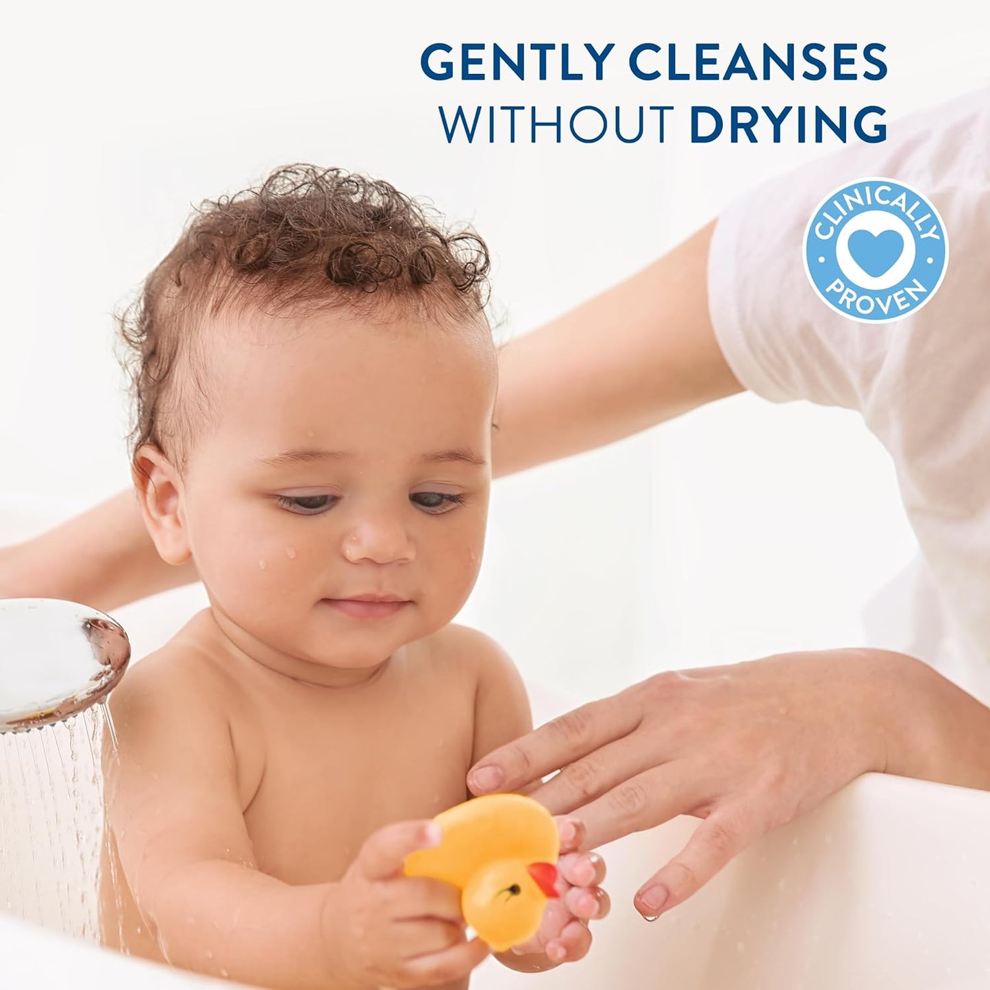 Cetaphil Baby Wash & Shampoo With Organic Calendula - Tear Free - Paraben, Colourant and Mineral Oil Free - 400ml Pump