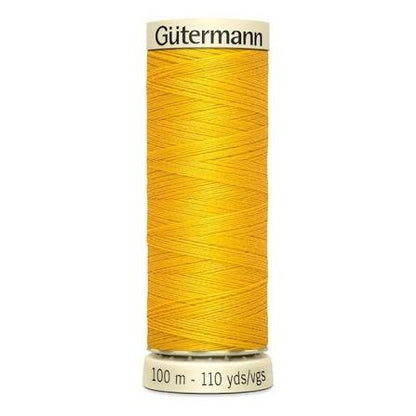 Gutermann Natural Cotton Thread 110yd Bright Yellow
