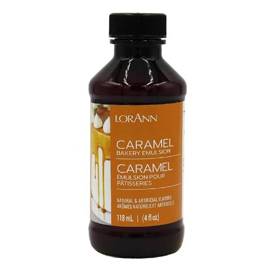 LorAnn Caramel Bakery Emulsion, 4 oz - Intense Caramel Flavour Extract for Baking, Cookies, Cupcakes, Frosting, Ice Cream, Smoothies and Beverage - Vegan, Gluten, Sugar, and Nut Free (Copy) (Copy)