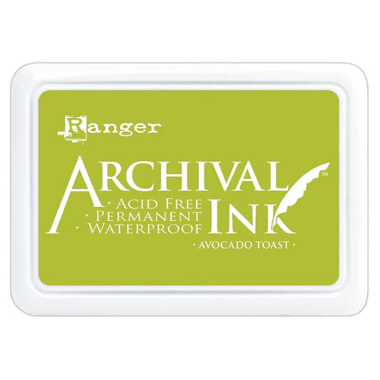 Ranger Archival Inkpad, Avocado Toast