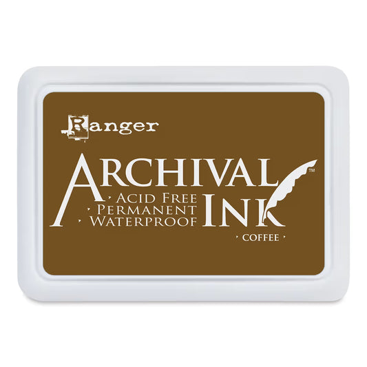 Ranger Archival Inkpad, Coffee