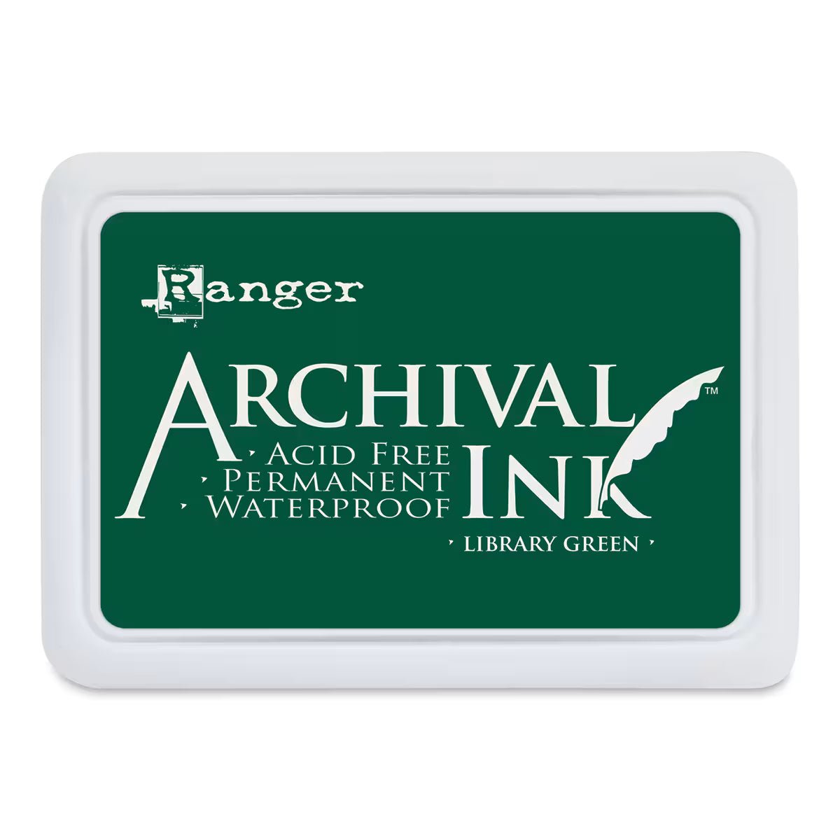 Ranger Archival Inkpad, Library Green